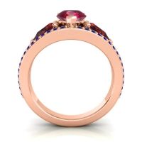 Modern Pave Pear Vatama Ring
