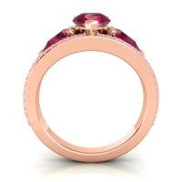 Modern Pave Pear Vatama Ring