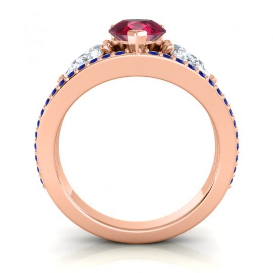 Modern Pave Pear Vatama Ring