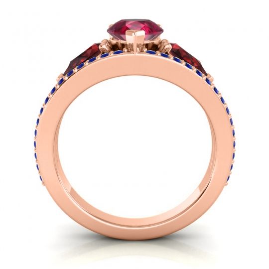 Modern Pave Pear Vatama Ring