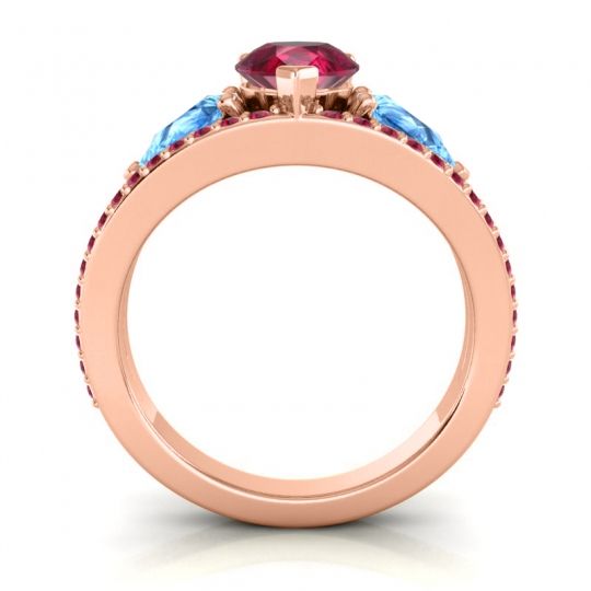 Modern Pave Pear Vatama Ring