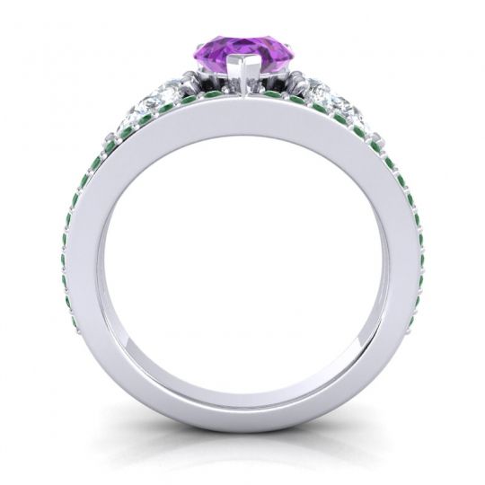 Modern Pave Pear Vatama Ring