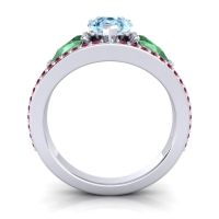 Modern Pave Pear Vatama Ring