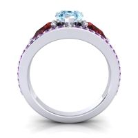 Modern Pave Pear Vatama Ring