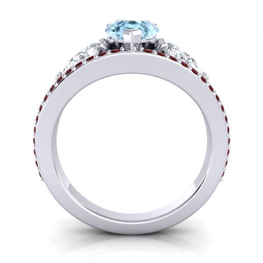 Modern Pave Pear Vatama Ring