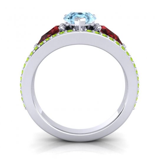 Modern Pave Pear Vatama Ring