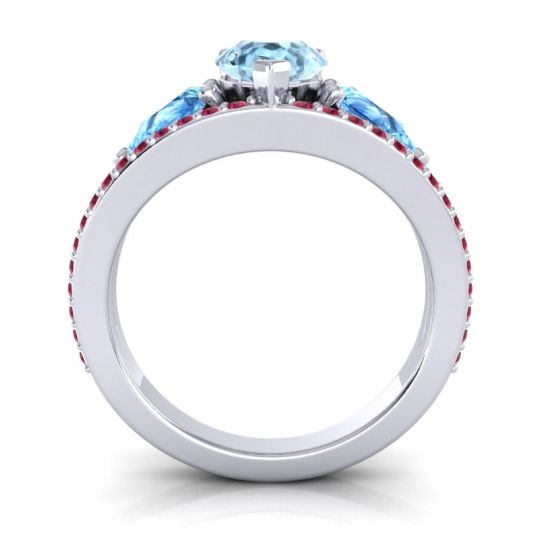 Modern Pave Pear Vatama Ring