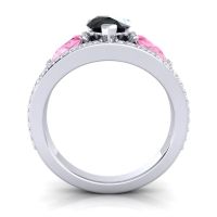 Modern Pave Pear Vatama Ring