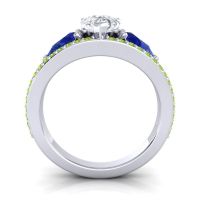 Modern Pave Pear Vatama Ring
