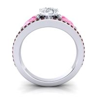 Modern Pave Pear Vatama Ring