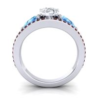 Modern Pave Pear Vatama Ring