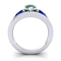 Modern Pave Pear Vatama Ring