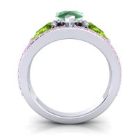 Modern Pave Pear Vatama Ring