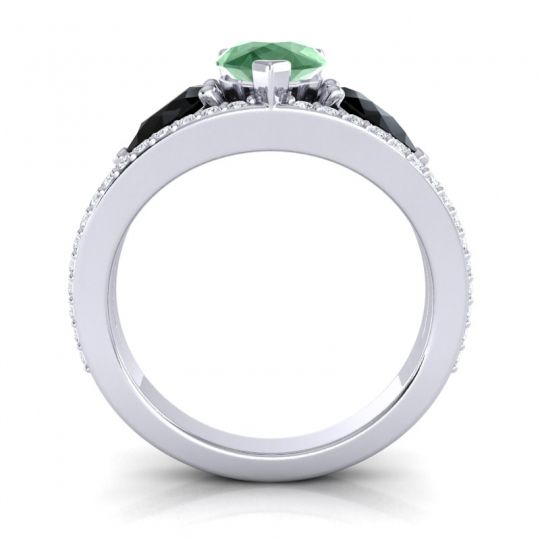 Modern Pave Pear Vatama Ring