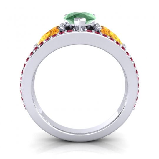 Modern Pave Pear Vatama Ring