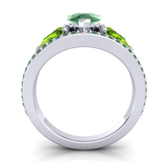 Modern Pave Pear Vatama Ring