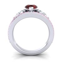 Modern Pave Pear Vatama Ring
