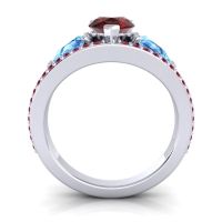 Modern Pave Pear Vatama Ring