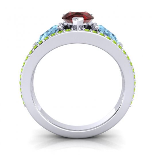 Modern Pave Pear Vatama Ring