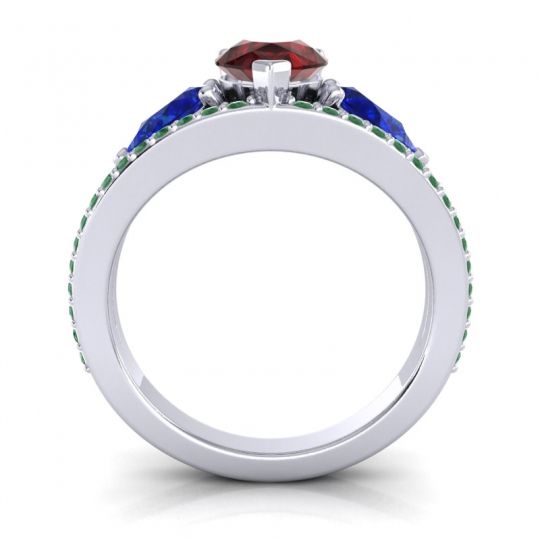 Modern Pave Pear Vatama Ring