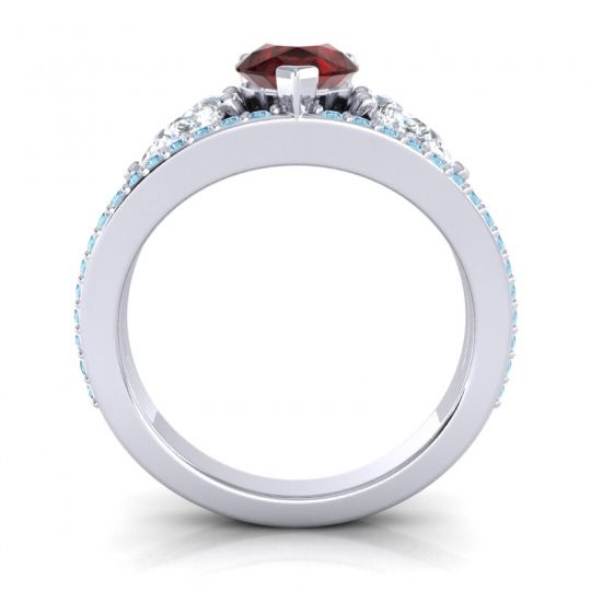 Modern Pave Pear Vatama Ring