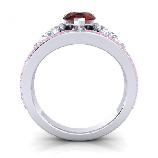 Modern Pave Pear Vatama Ring