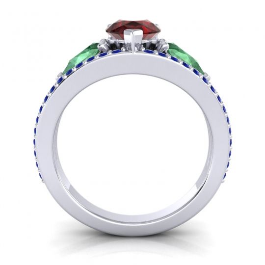 Modern Pave Pear Vatama Ring