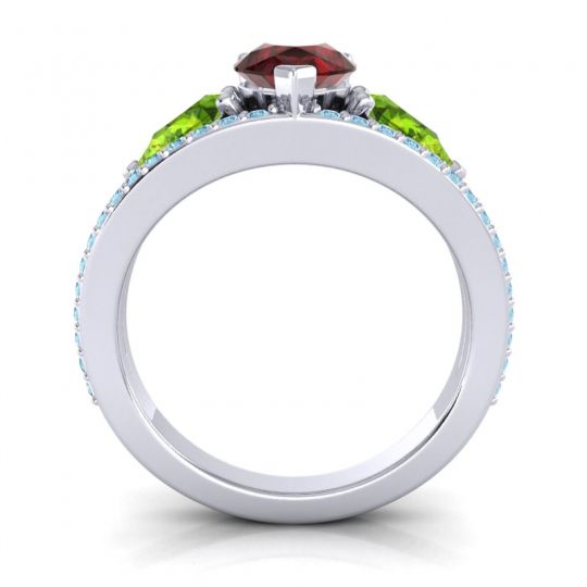 Modern Pave Pear Vatama Ring