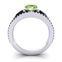 Modern Pave Pear Vatama Ring