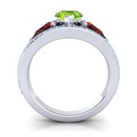 Modern Pave Pear Vatama Ring