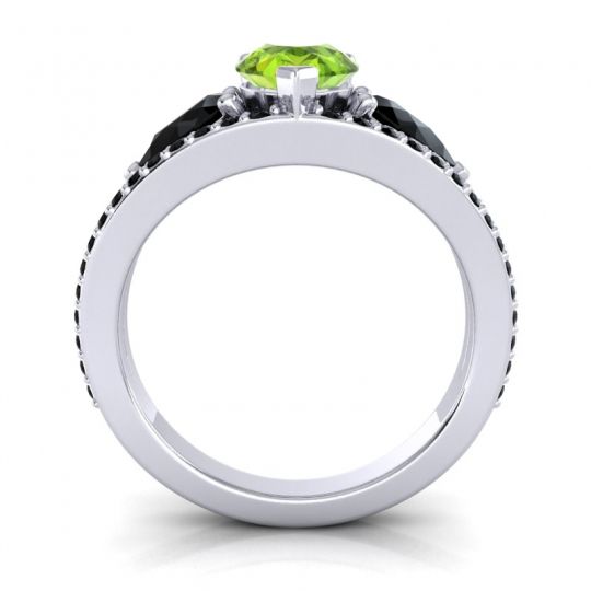 Modern Pave Pear Vatama Ring