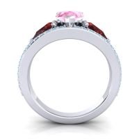 Modern Pave Pear Vatama Ring