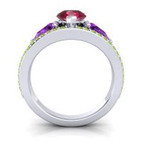 Modern Pave Pear Vatama Ring