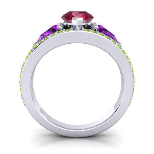Modern Pave Pear Vatama Ring