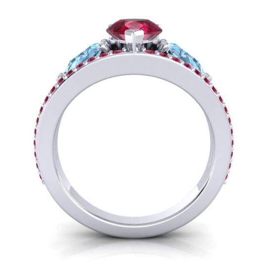Modern Pave Pear Vatama Ring