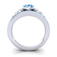 Modern Pave Pear Vatama Ring