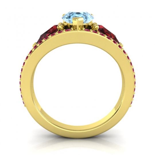 Modern Pave Pear Vatama Ring