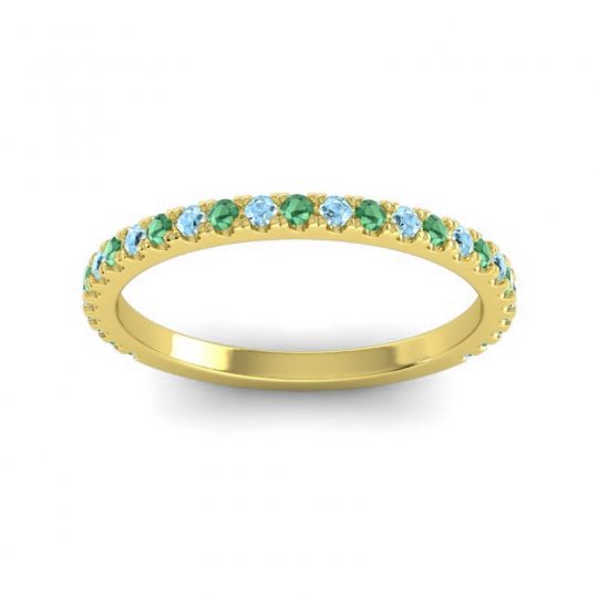 Three Quarter Eternity Ahava Band