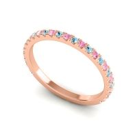 Three Quarter Eternity Ahava Band