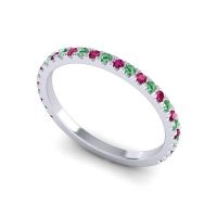 Three Quarter Eternity Ahava Band