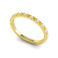 Three Quarter Eternity Ahava Band