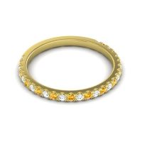 Three Quarter Eternity Ahava Band