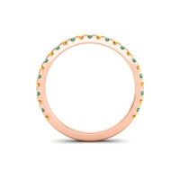 Three Quarter Eternity Ahava Band