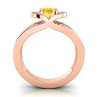 Halo Oval Pave Kaza Ring, 8x6mm