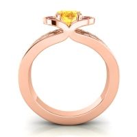 Halo Oval Pave Kaza Ring, 8x6mm