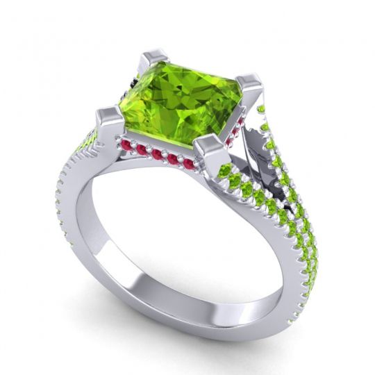 Modern Pave Princess Pada Ring