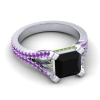 Modern Pave Princess Pada Ring