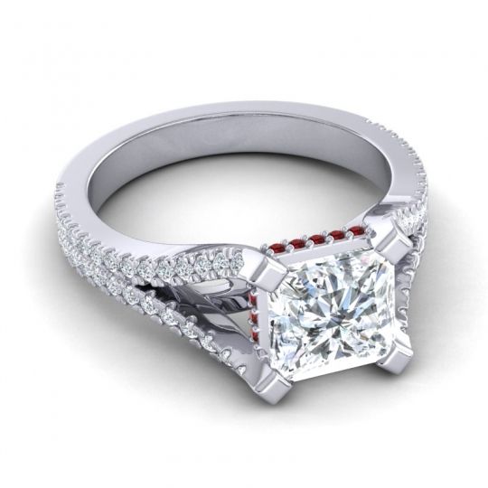 Modern Pave Princess Pada Ring