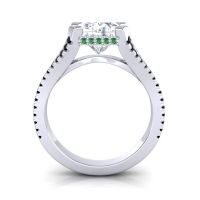 Modern Pave Princess Pada Ring