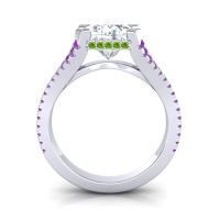 Modern Pave Princess Pada Ring